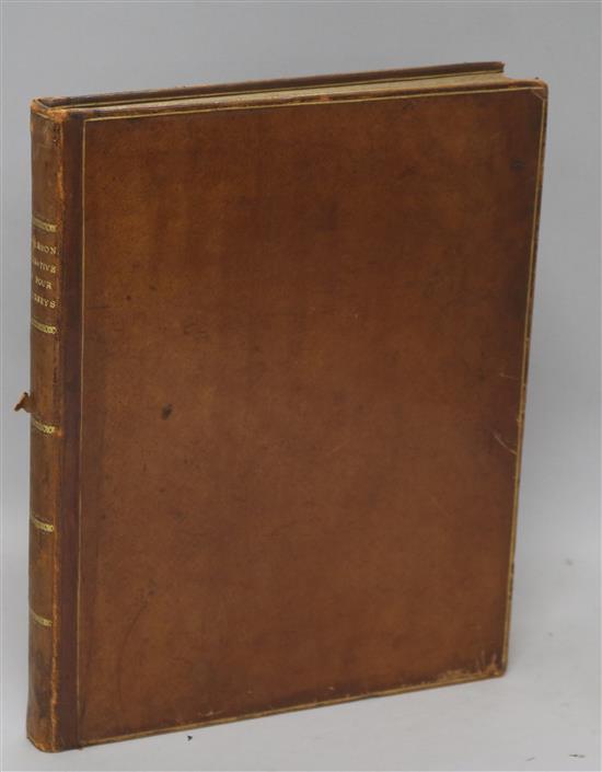 Paterson, W - A Narrative of Four Journeys into the Country of the Hottentots & Caffaria, 1st edition,